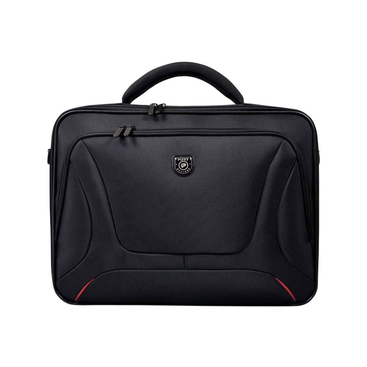 Port Courchevel Black 15.6" Clamshell Bag — image 1