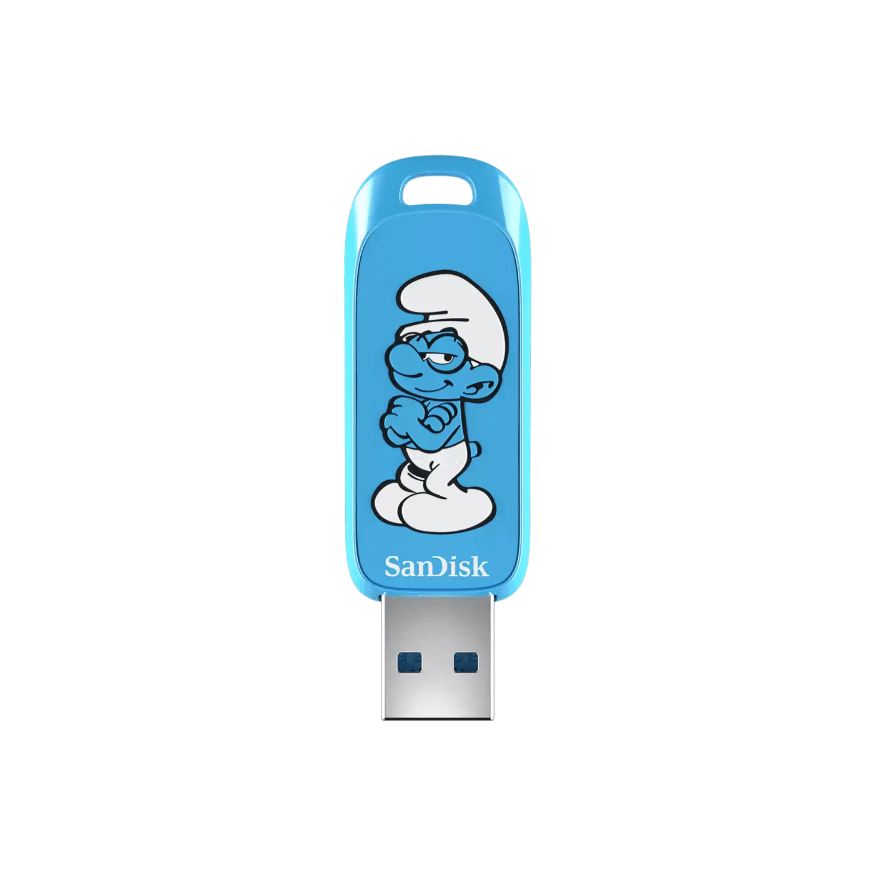 SanDisk Smurf USB Flash Drive 64GB, Up to 130MB/s — image 1