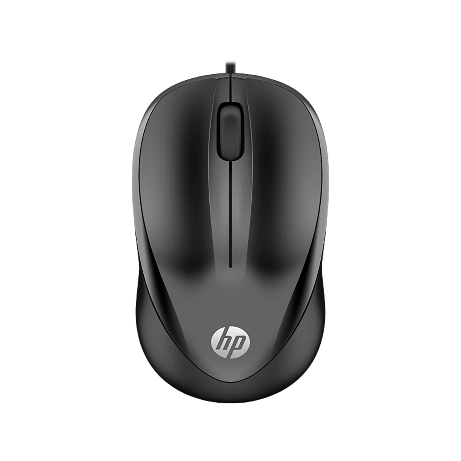 HP 1000 Wired USB Optical Mouse black — image 1