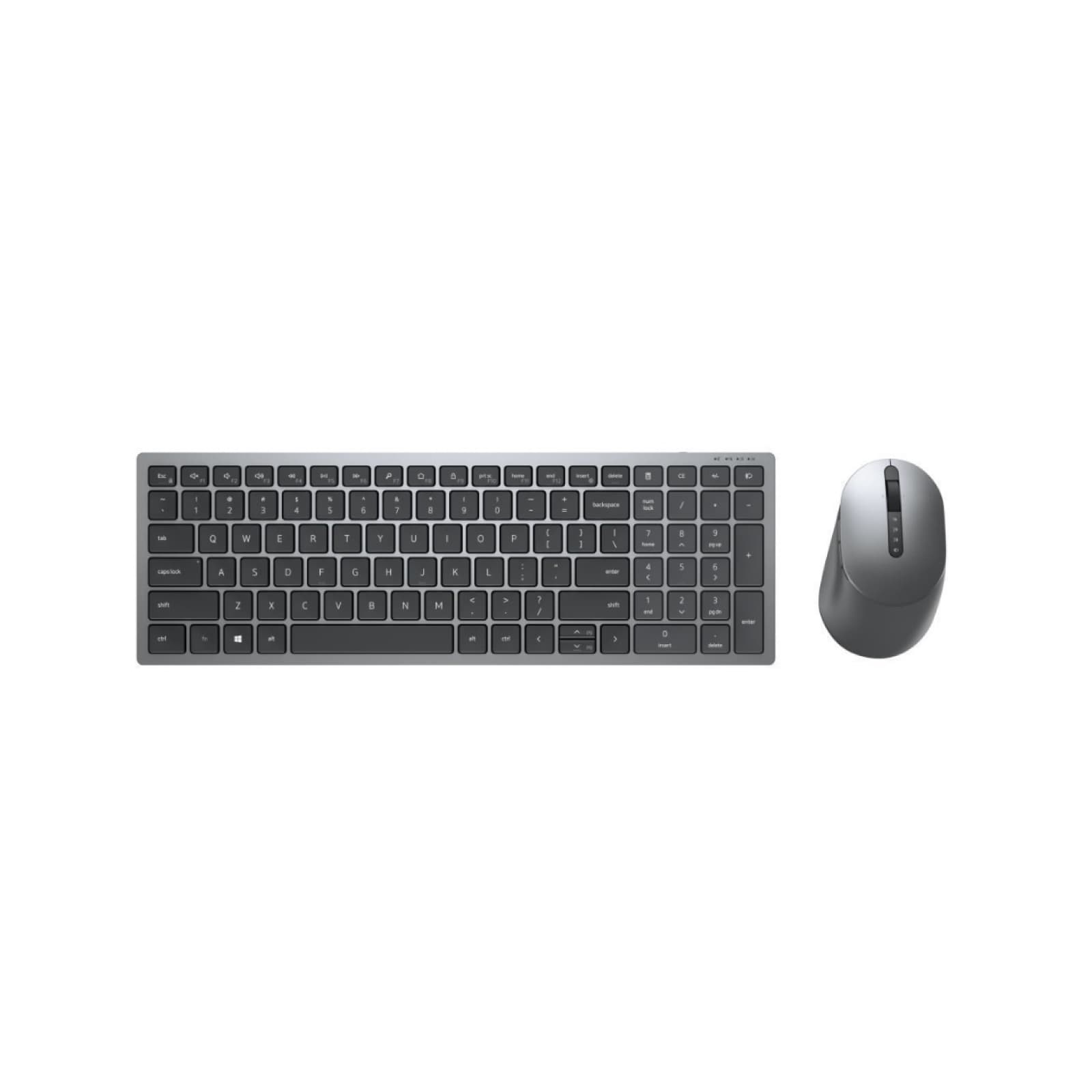 Dell KM7120W Grey Wireless Keyboard & Mouse Combo — image 1