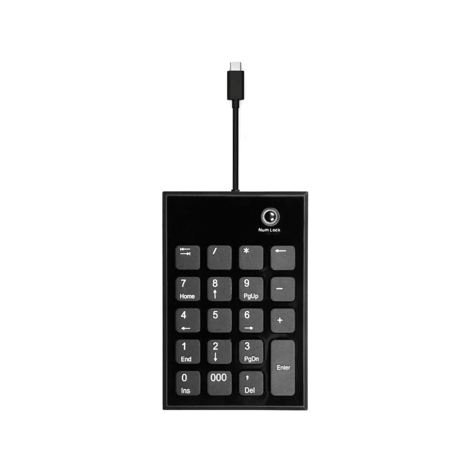 Port Black USB-A & USB-C Numeric Keypad — image 1