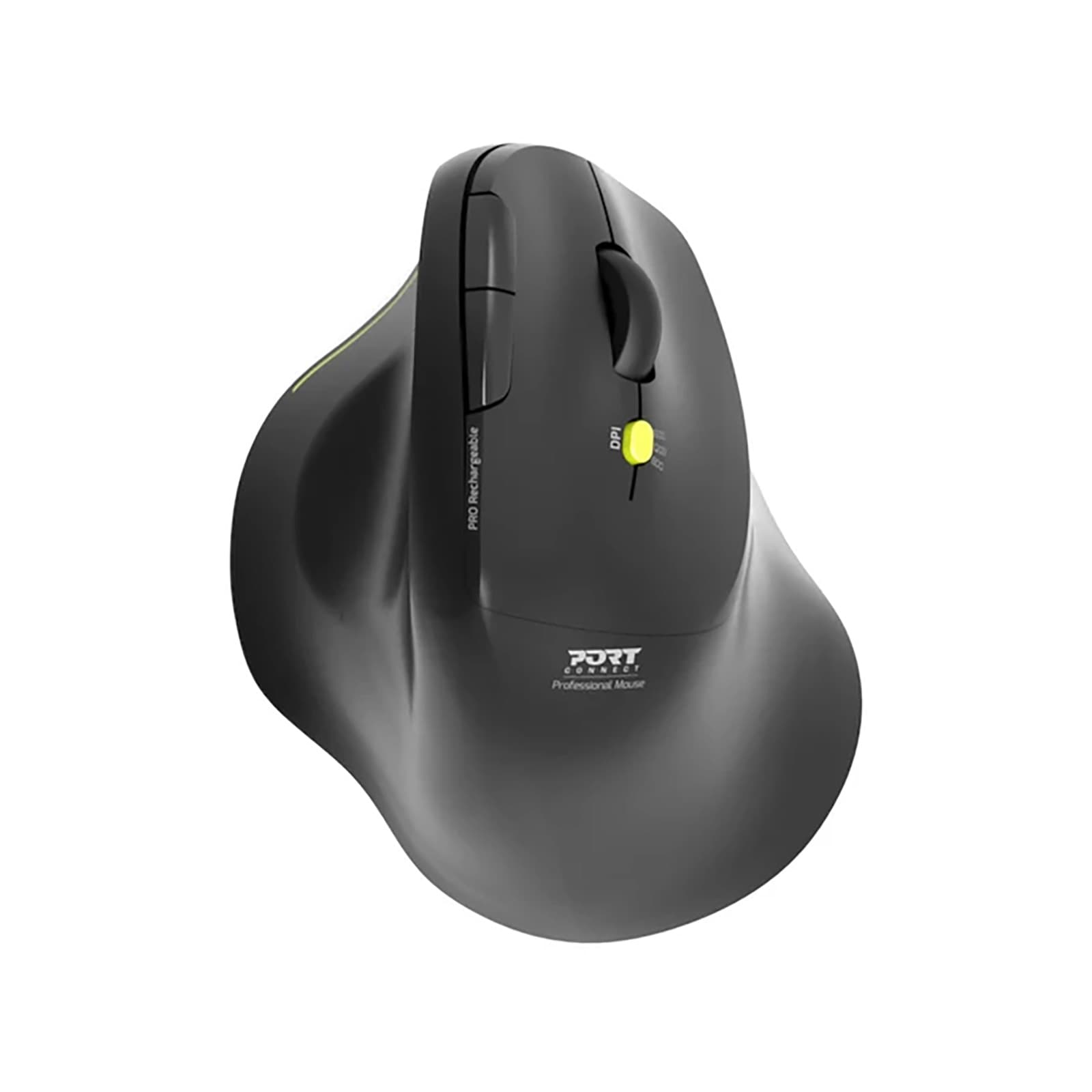 Port Ergo Soft Black 5 Button Wireless Bluetooth Mouse — image 1