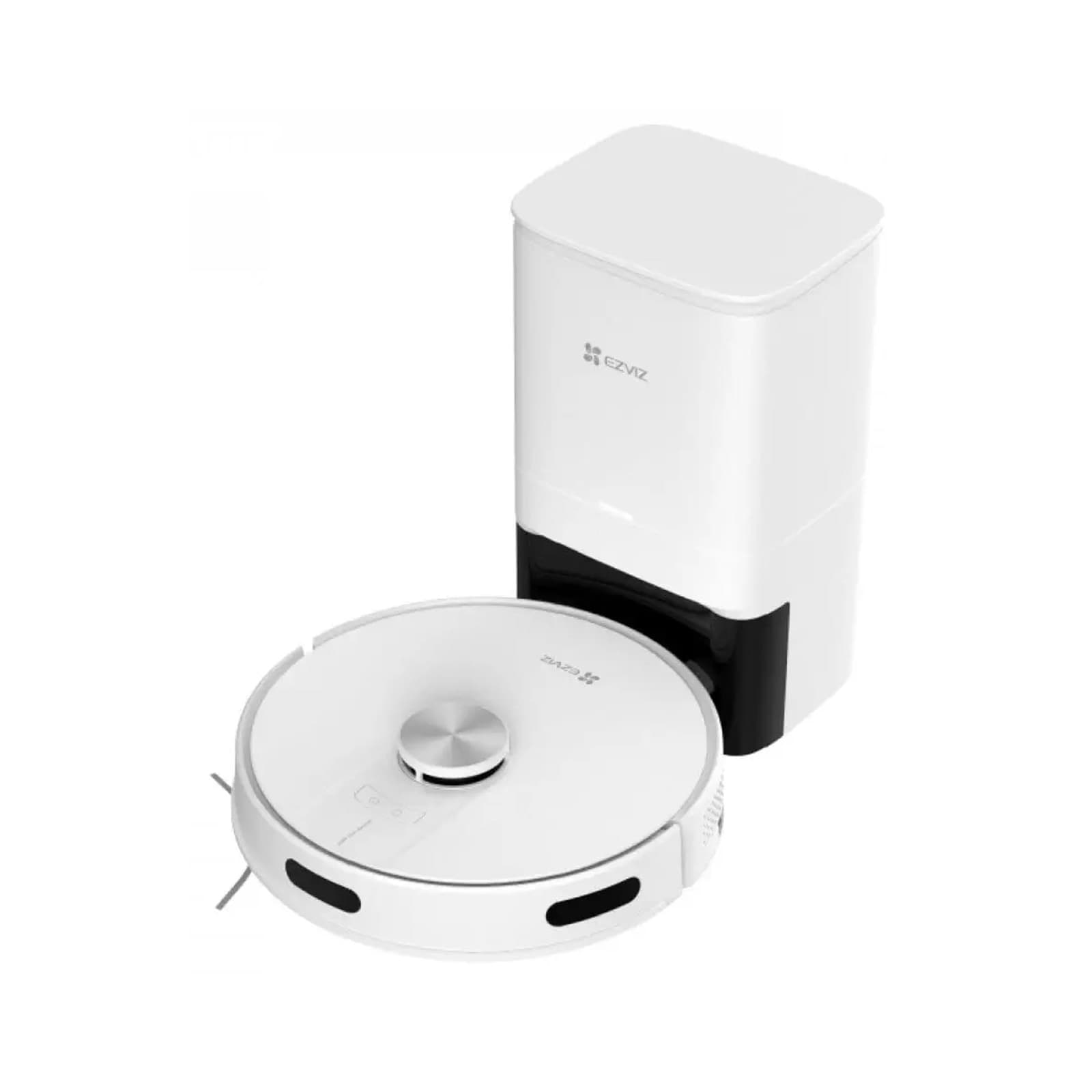 EZViz RE4 Plus LiDAR Navigation Robot Vacuum & Mop - White — image 1