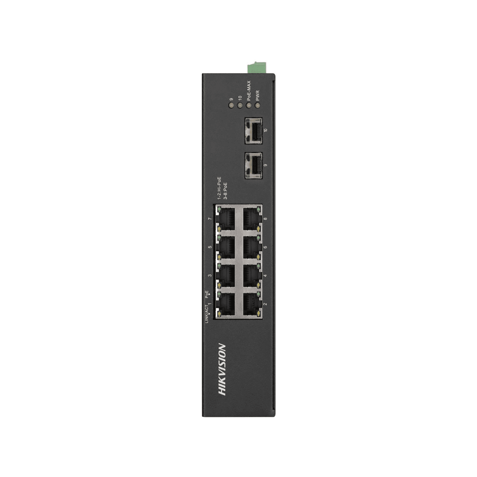 Hikvision 8 Port Gigabit Unmanaged Harsh POE Switch — image 1