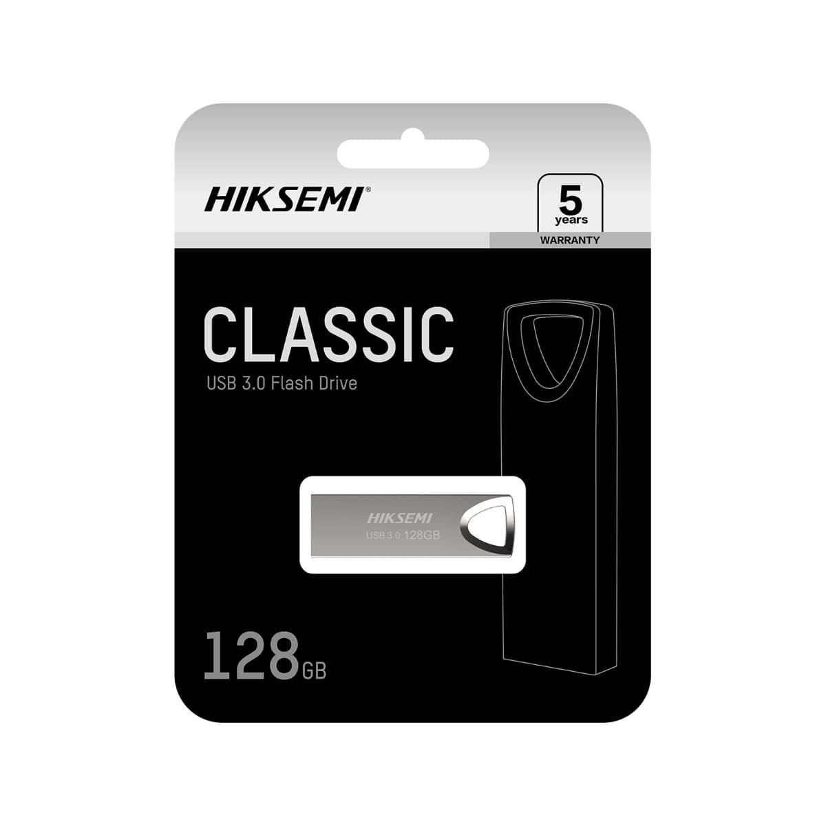 Hiksemi Classic 128GB USB-A Flash Drive — image 1