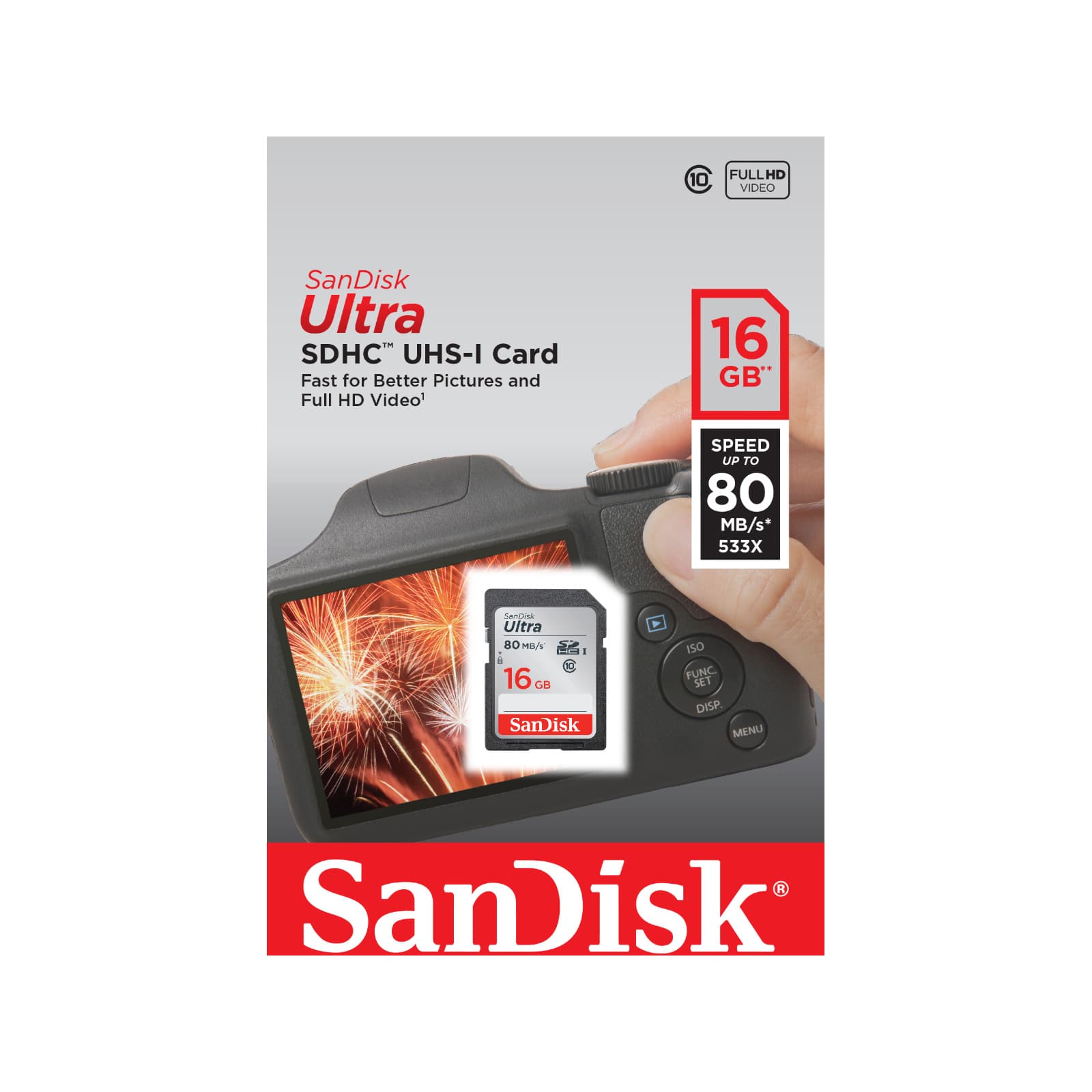 Sandisk Ultra 16GB Class 10 SDXC Card — image 1