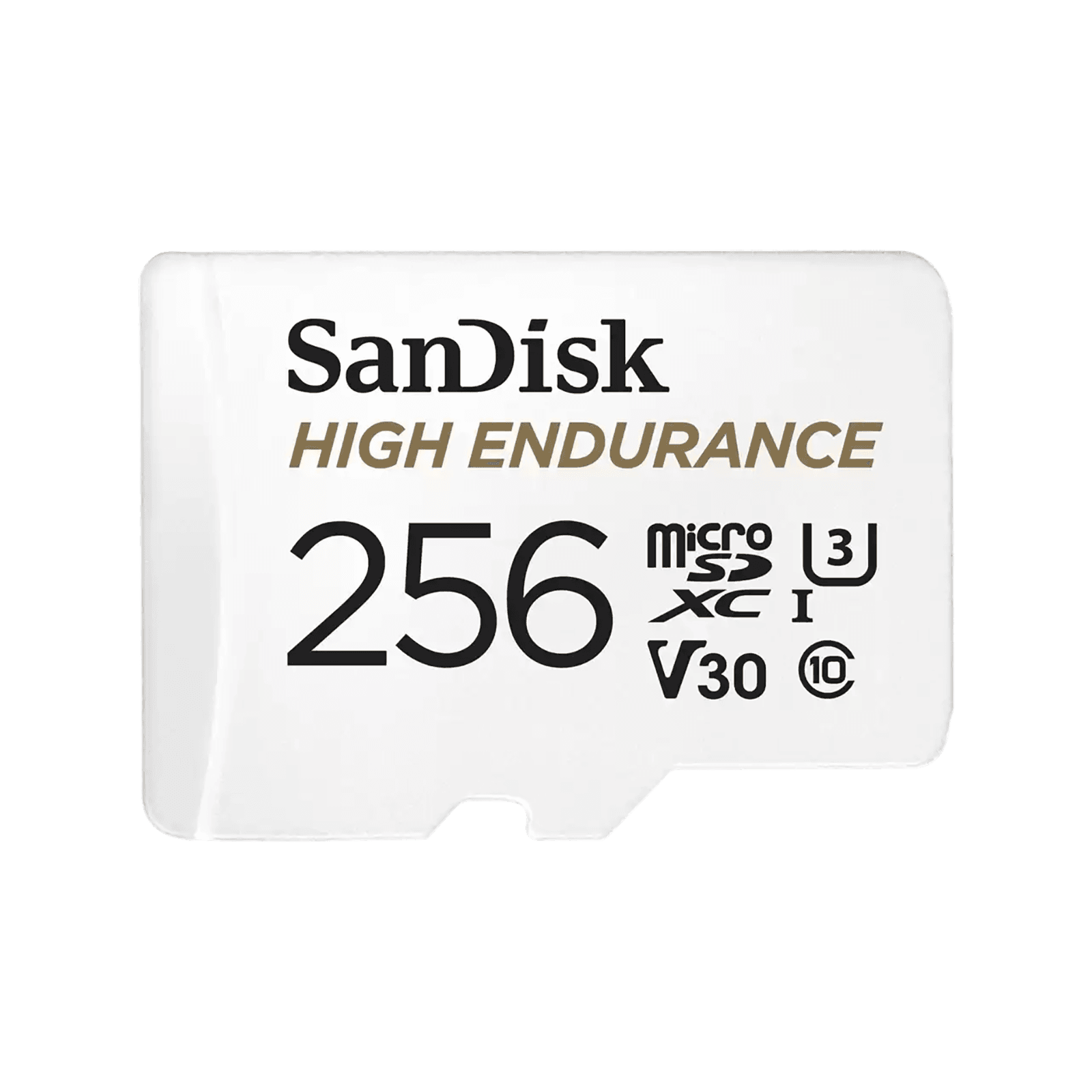 Sandisk High Endurance 256GB Class 10 MicroSDXC Card with Adapter