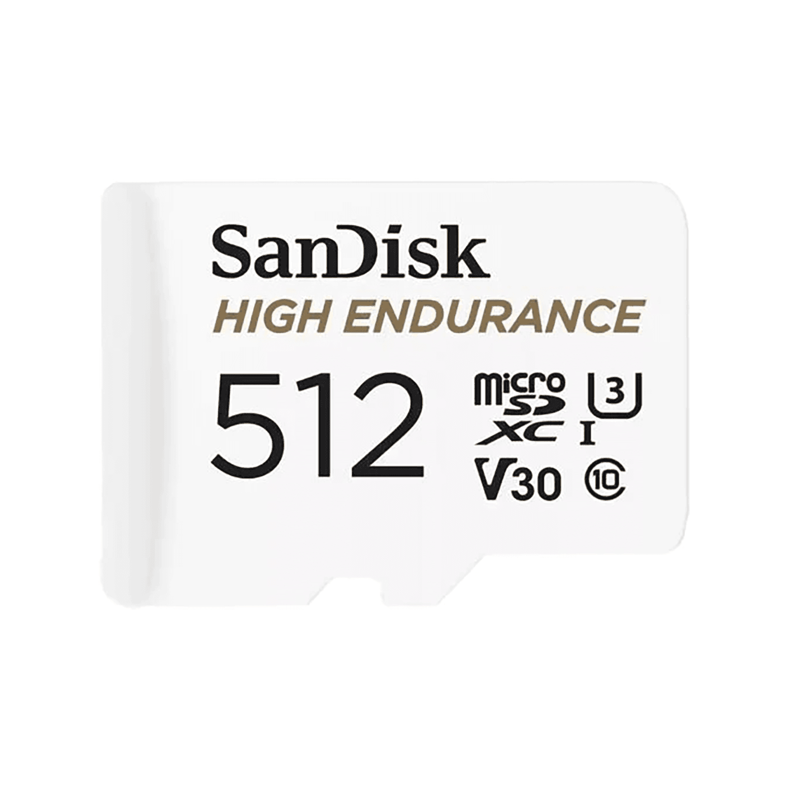 Sandisk High Endurance 512GB Class 10 MicroSDXC Card with Adapter — image 1