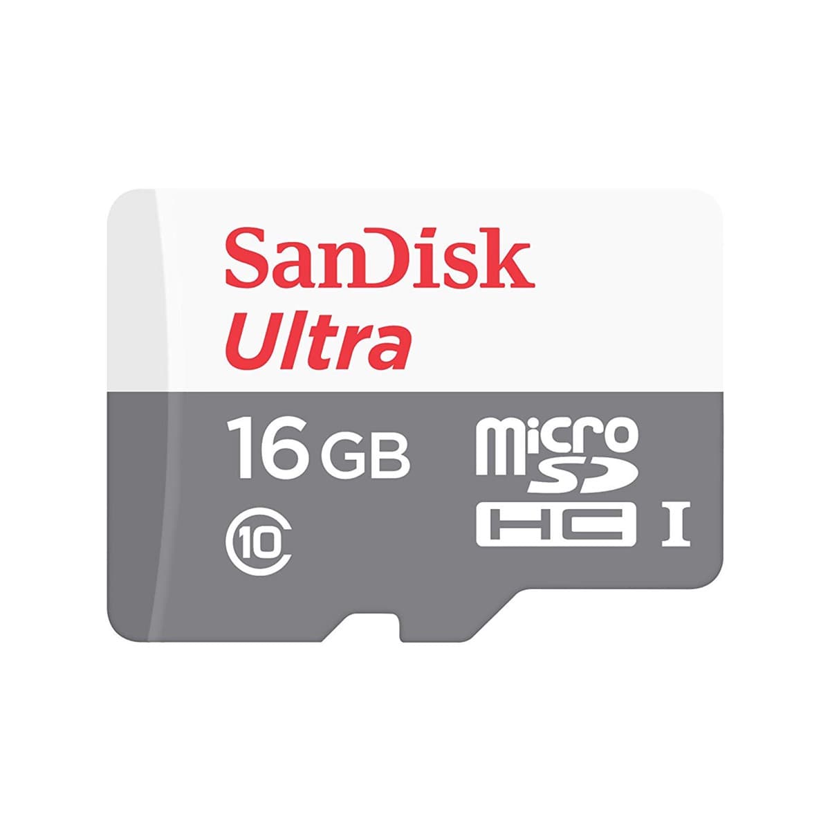 Sandisk Ultra 16GB Class 10 MicroSDHC Card — image 1