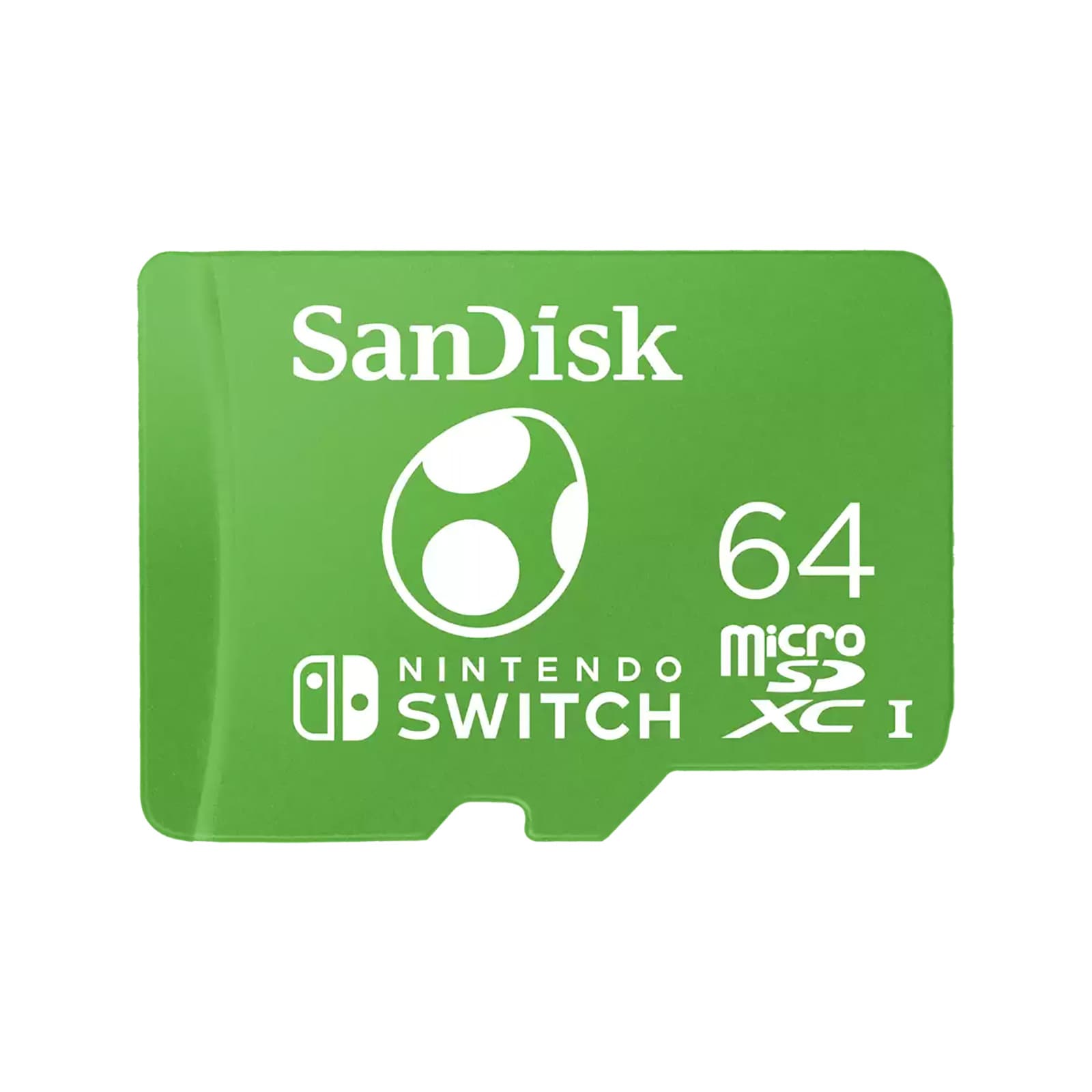 SanDisk Nintendo MicroSDXC UHS-I card 64GB for Nintendo Switch - Yoshi Edition — image 1