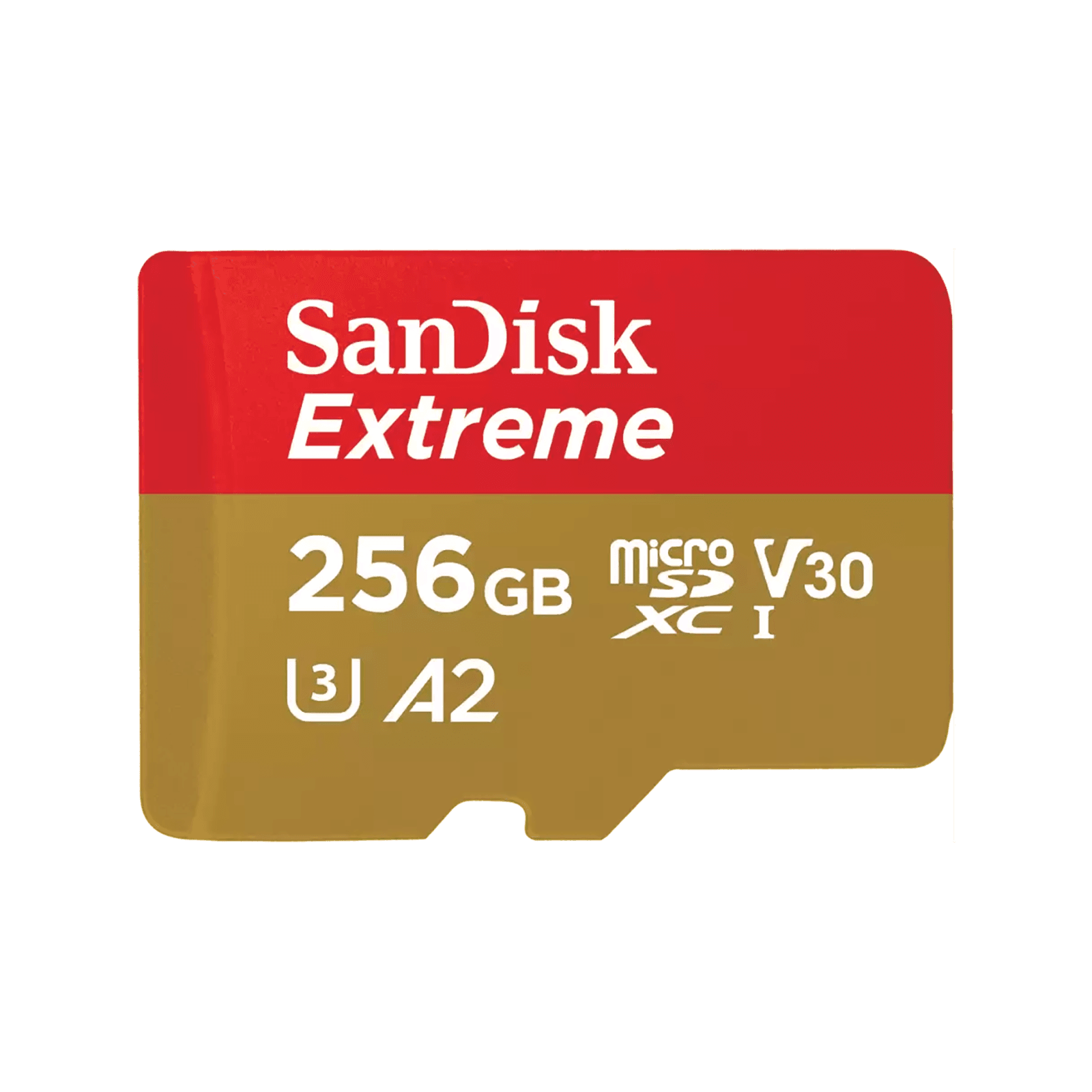 SanDisk Extreme microSDXC 256GB UHS-I Card for 4K Video — image 1
