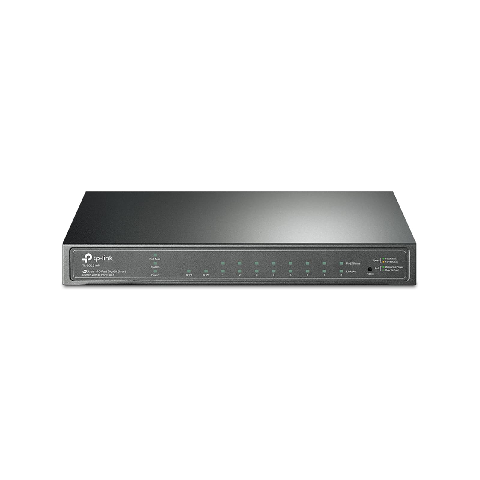 TP-Link 10 Port Gigabit Smart Managed POE Switch — image 1