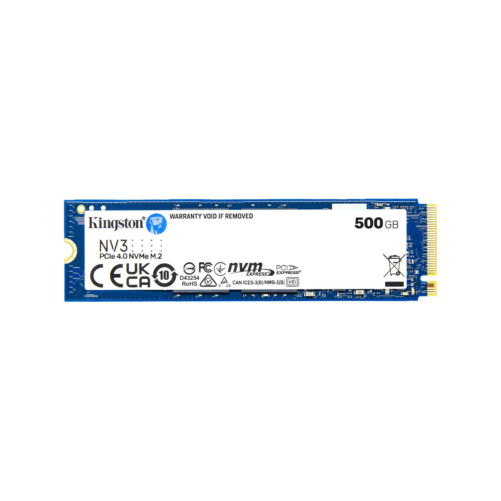 Kingston 500GB M.2 NVME Internal SSD — image 1