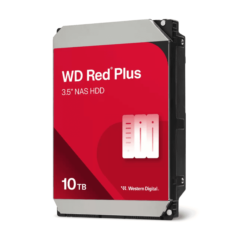 WD Red Plus 10TB 3.5" SATA Internal HDD — image 1