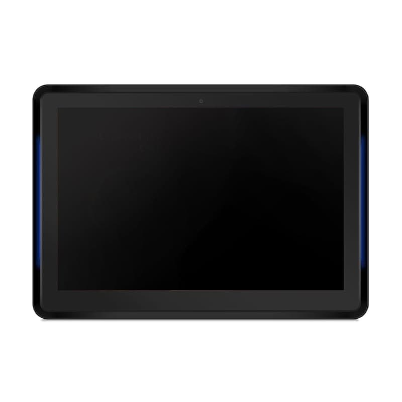 Android 6.0 10.1" AIO RK3288 A17 2GB RAM 8GB storage POE with LED colour Bar for meeting room signage and access control - Black — image 1