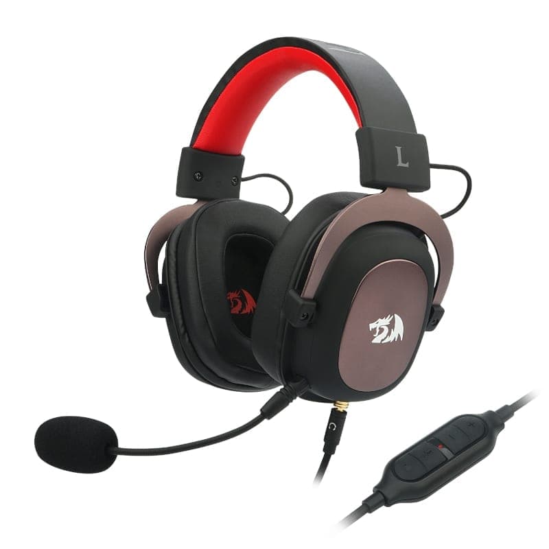 REDRAGON Over-Ear ZEUS 2 USB Gaming Headset - Black — image 1