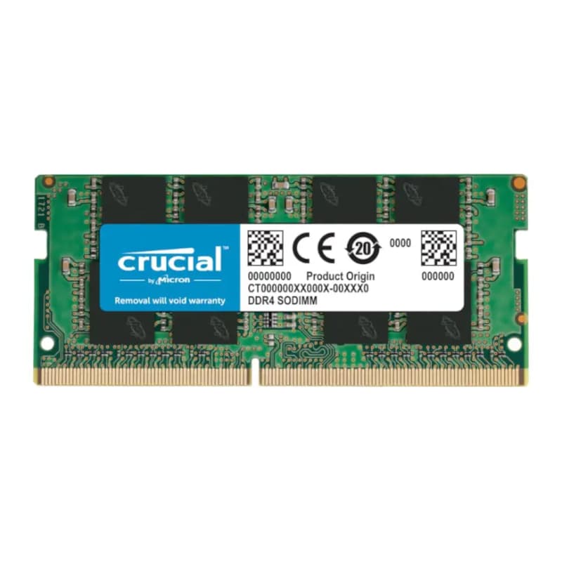Crucial 8GB 3200MHz DDR4 Single Rank SODIMM Notebook Memory — image 1