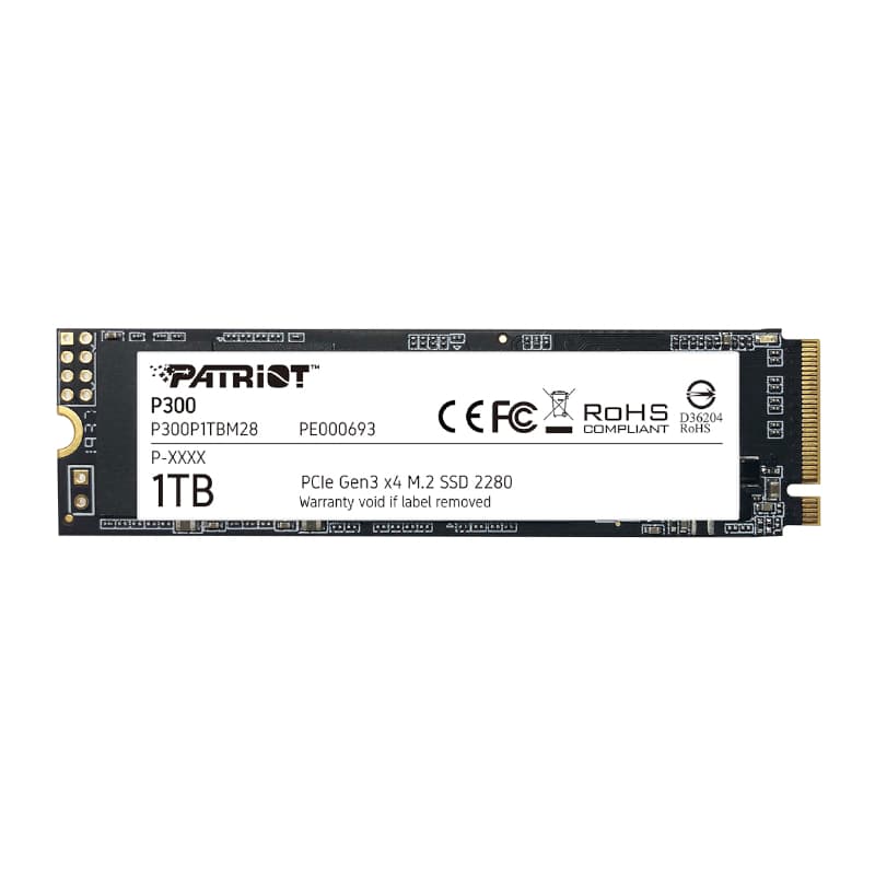 Patriot P300 1TB M.2 PCIe NVMe SSD — image 1