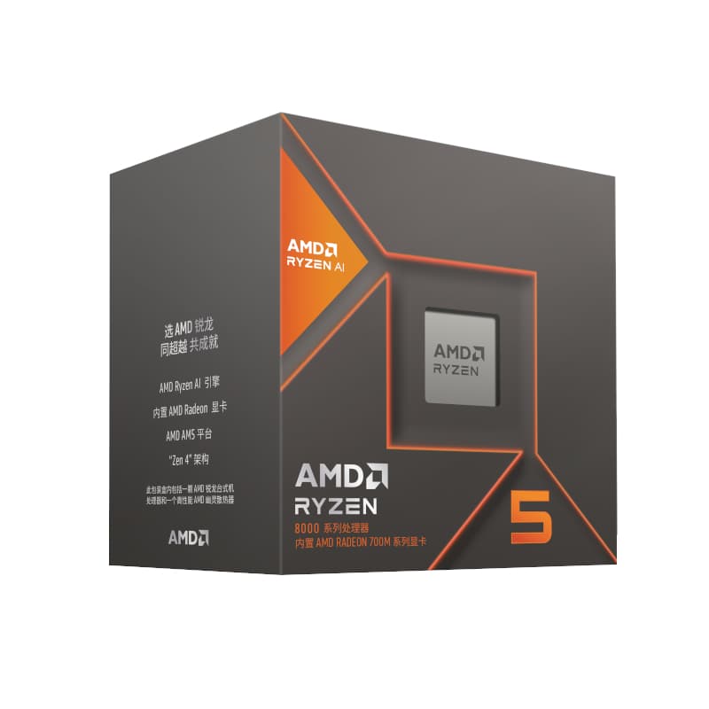 AMD RYZEN 5 8600G 6-CORE 4.3GHZ AM5 CPU — image 1