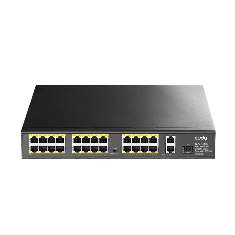 Cudy 24-Port Unmanaged POE Switch - Rack Mount — image 1