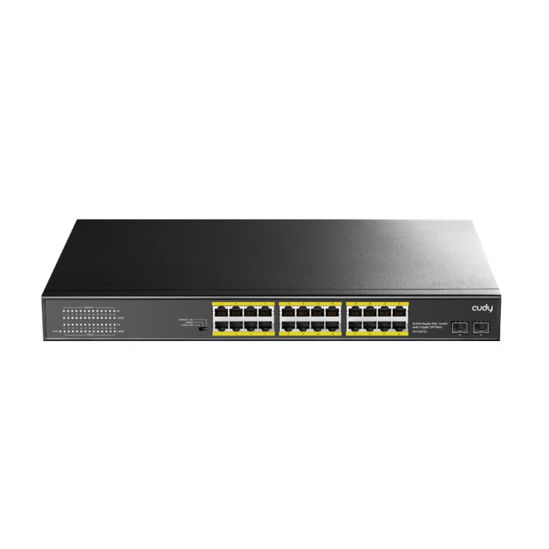 Cudy 24-Port Gigabit PoE+ Unmanaged Switch — image 1