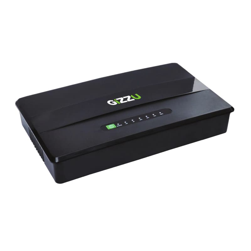 GIZZU 30W 38Wh 10400mAh Mini DC UPS - Black — image 1