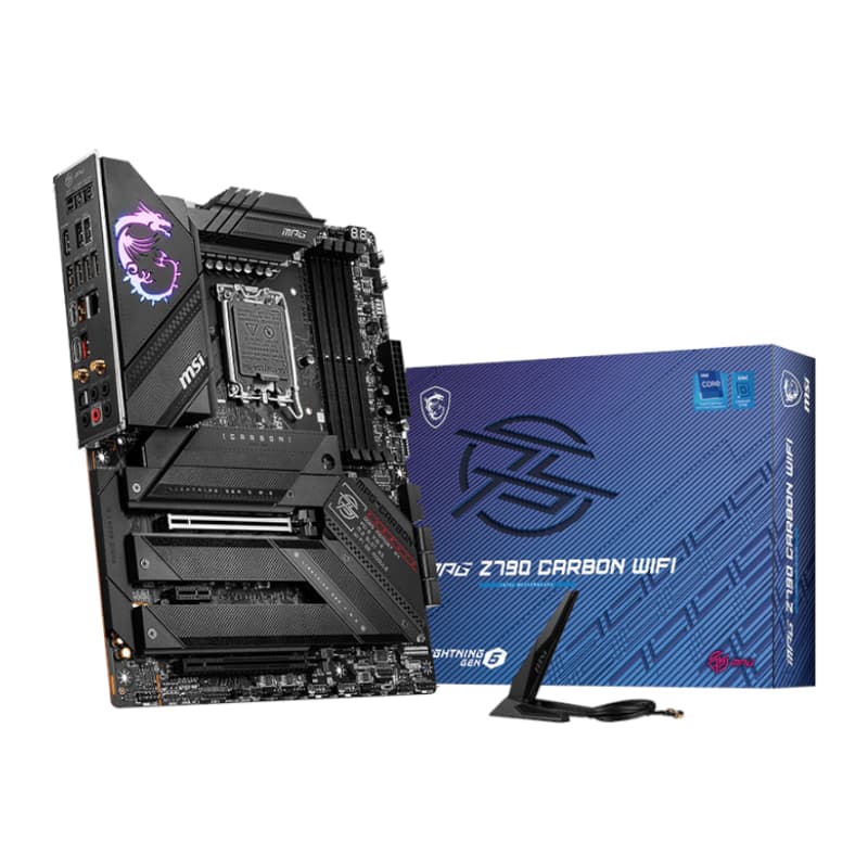 MSI MPG Z790 CARBON WIFI DDR5 LGA1700 ATX Gaming Motherboard — image 1