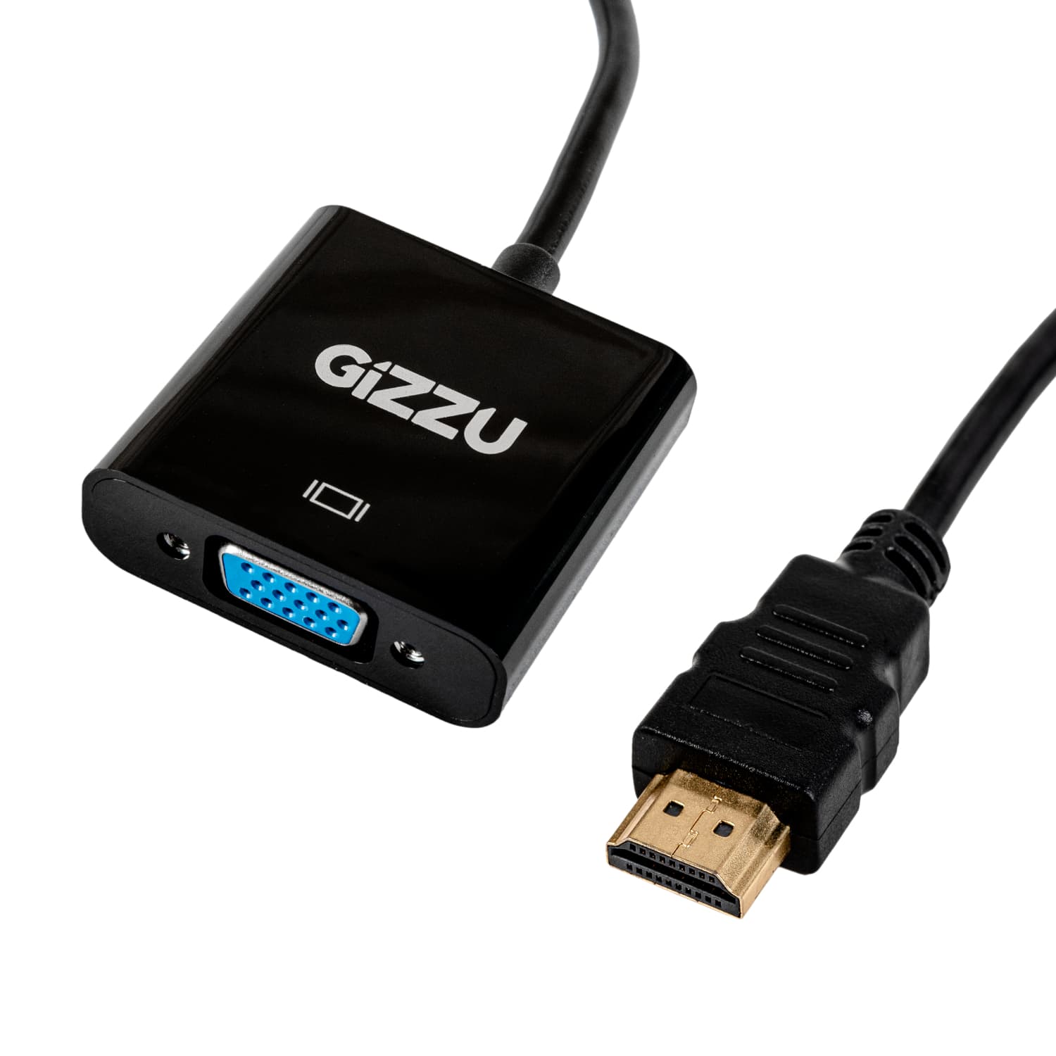 Gizzu 1080P HDMI to VGA Adapter Poly — image 1