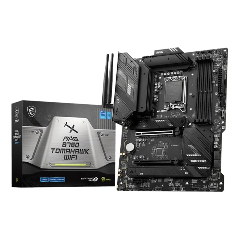 MSI MAG B760 TOMAHAWK WIFI DDR5 Intel LGA1700 ATX Gaming Motherboard — image 1