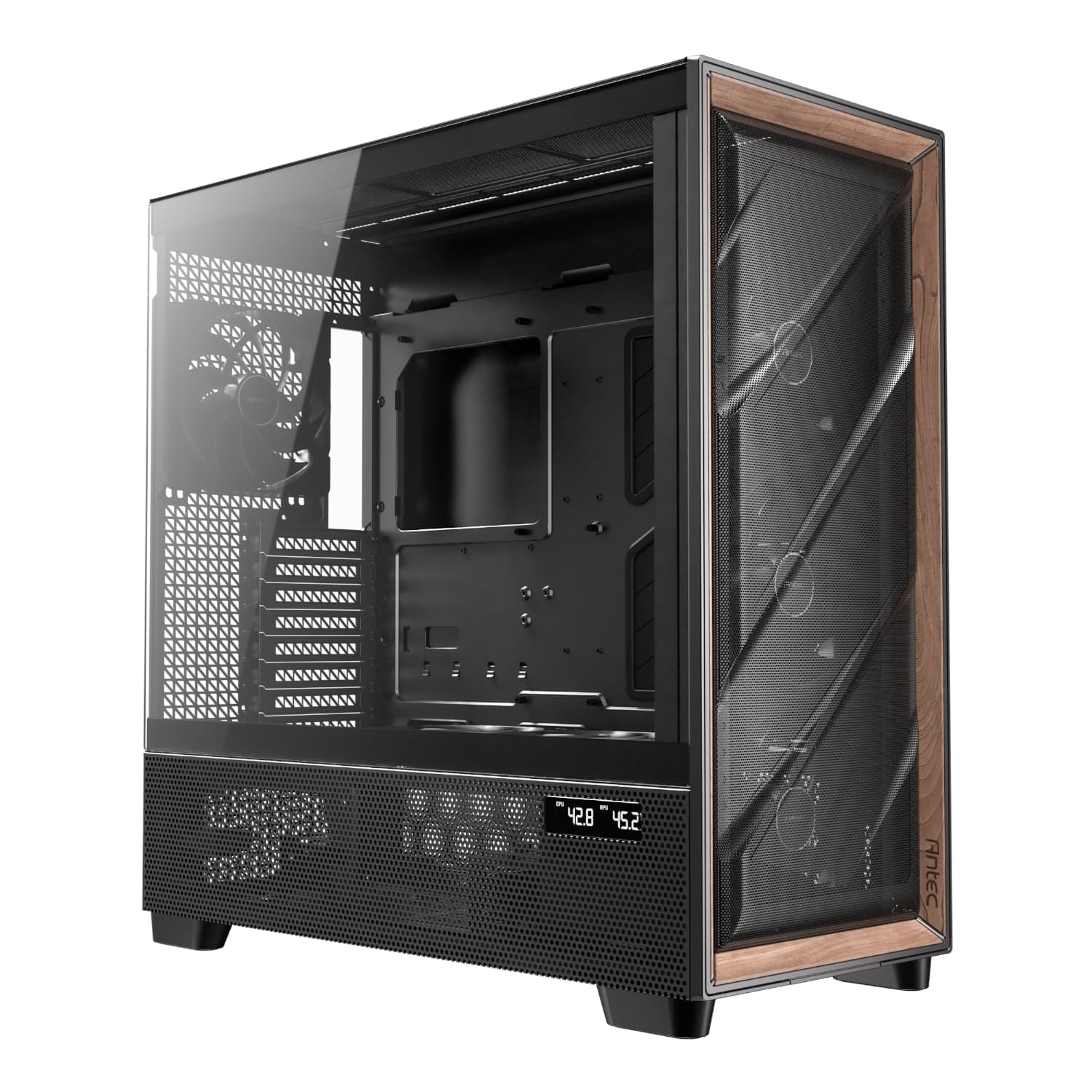Antec FLUX PRO E-ATX Full Tower Gaming Chassis – Black — image 1