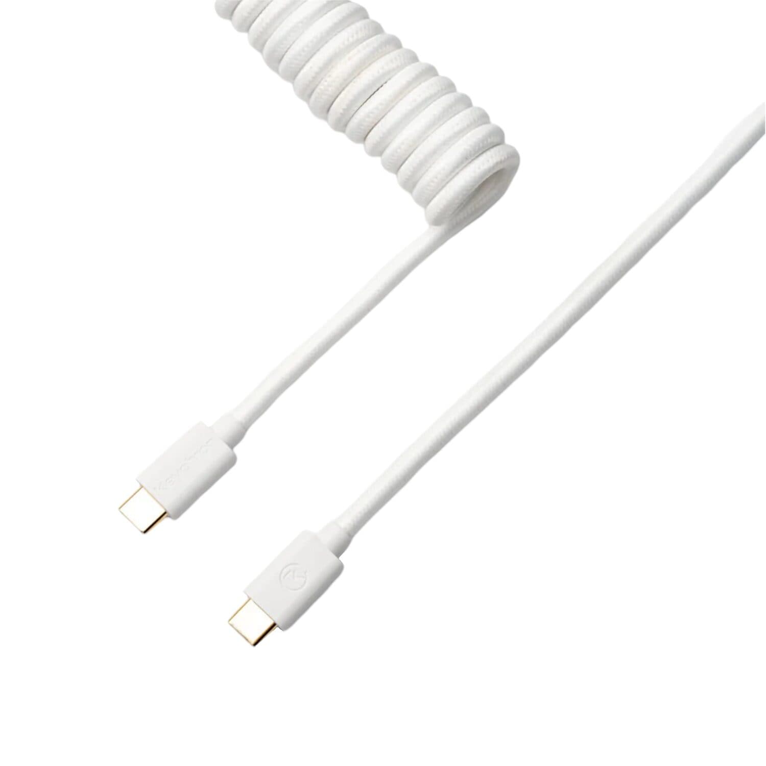 Keychron Coiled Aviator White Cable — image 1
