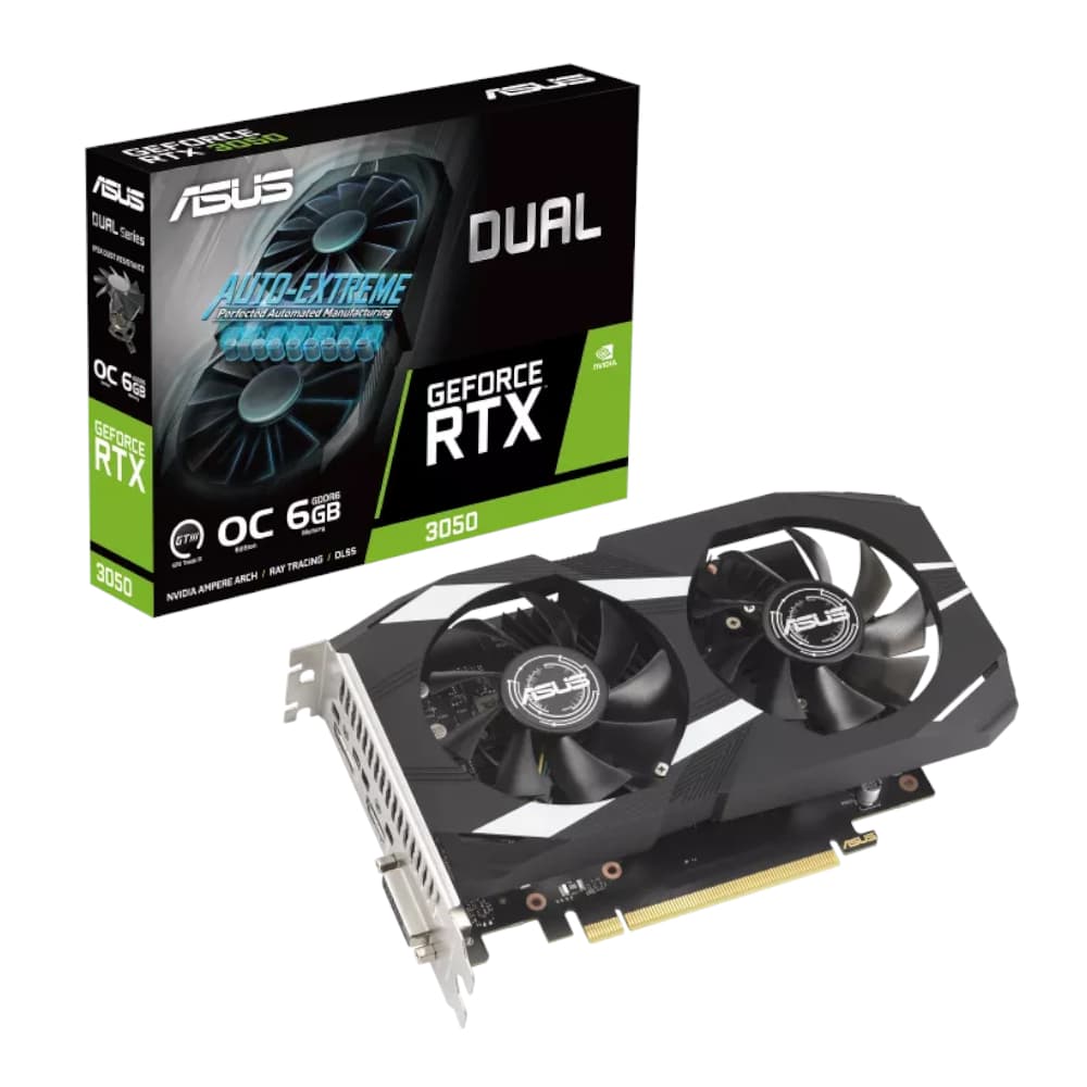 ASUS Nvidia GeForce RTX 3050 Dual OC 6G Graphic Card — image 1