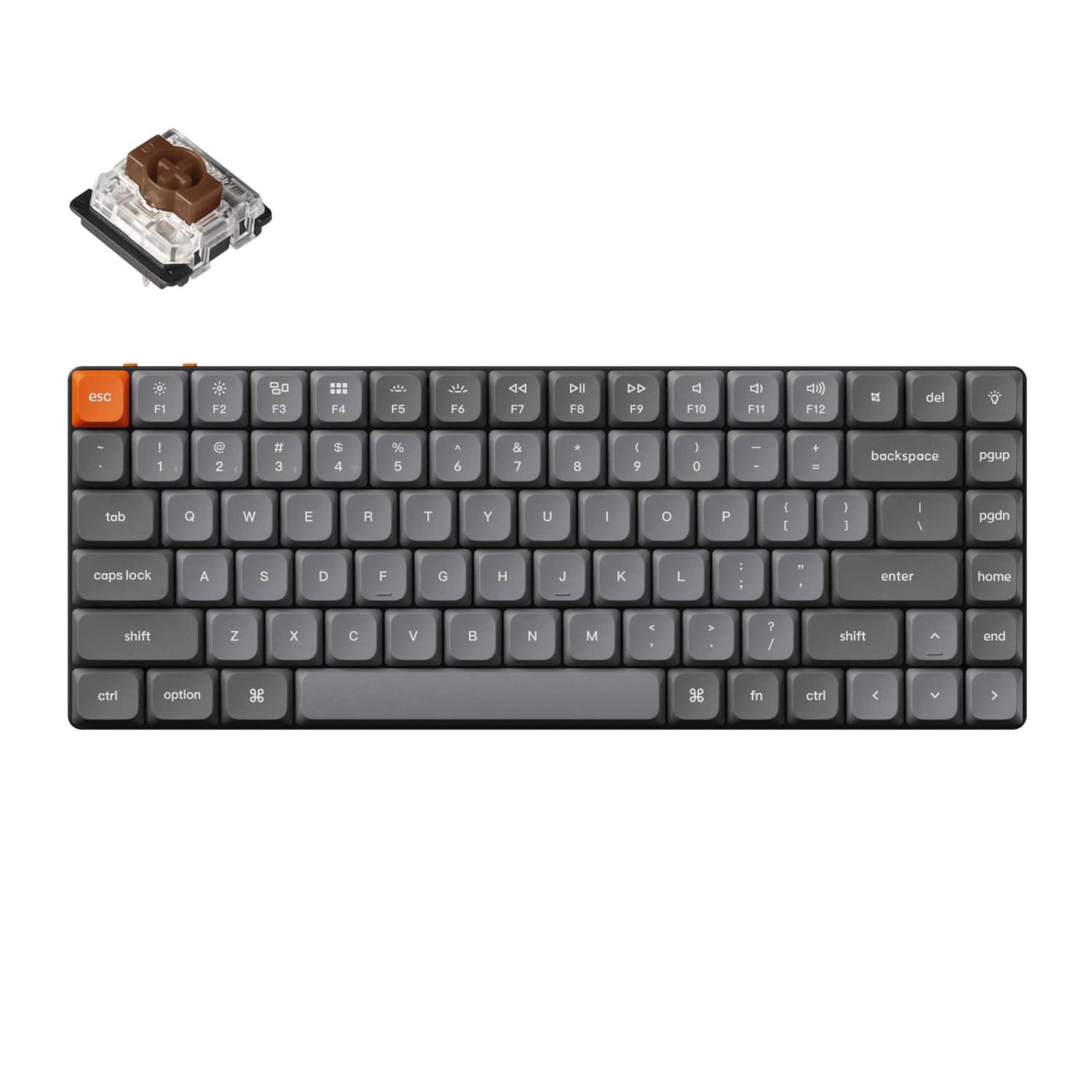 Keychron K3 Max QMK/VIA Wireless 75% Custom Mechanical Keyboard | BROWN Switches — image 1