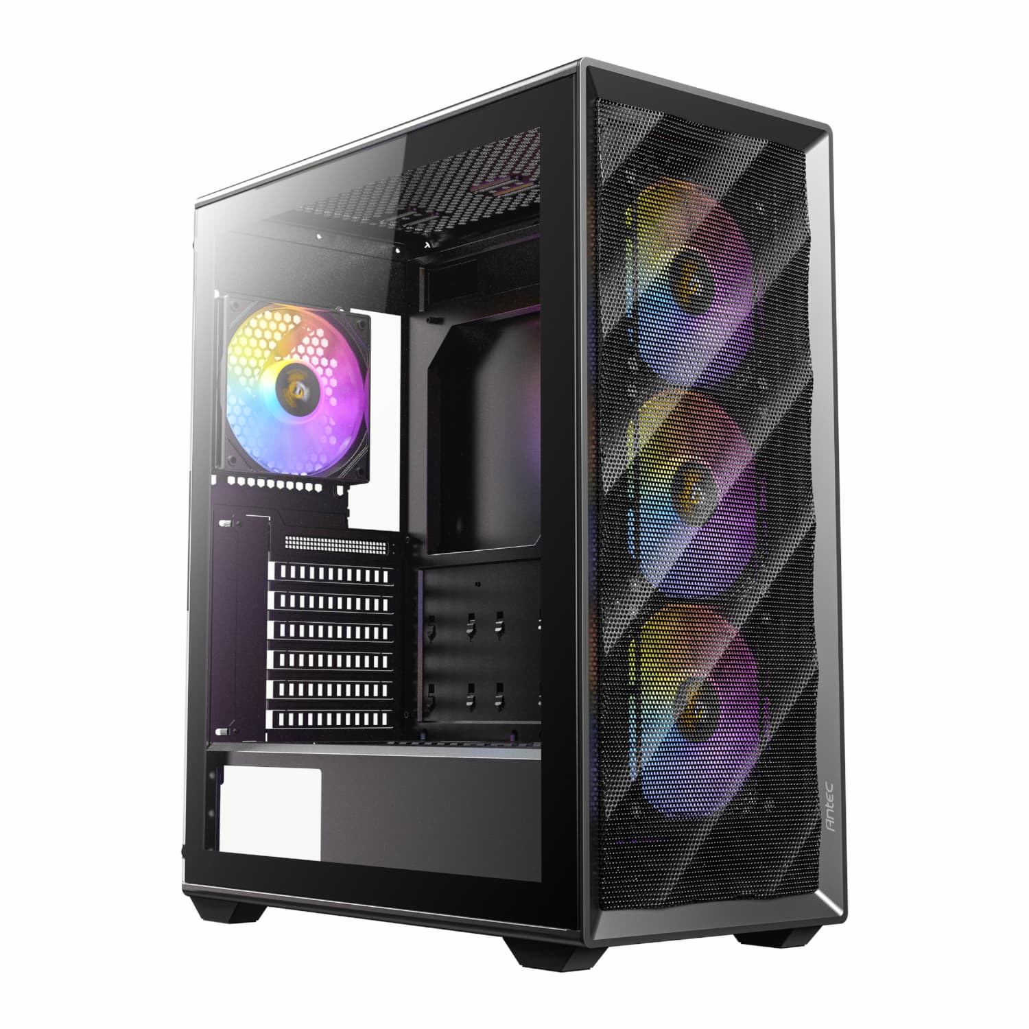 Antec AX85 ATX ARGB Mid-Tower Gaming Chassis - Black — image 1
