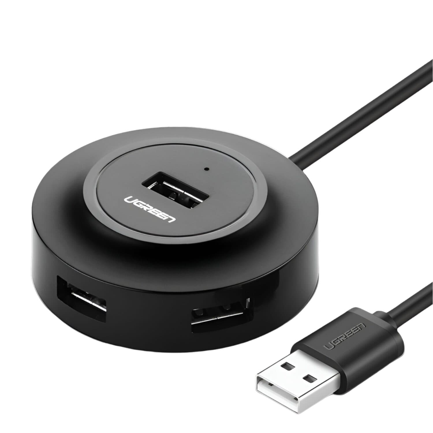 UGREEN 4-IN 1 USB 2.0 Hub (20777) - Black — image 1