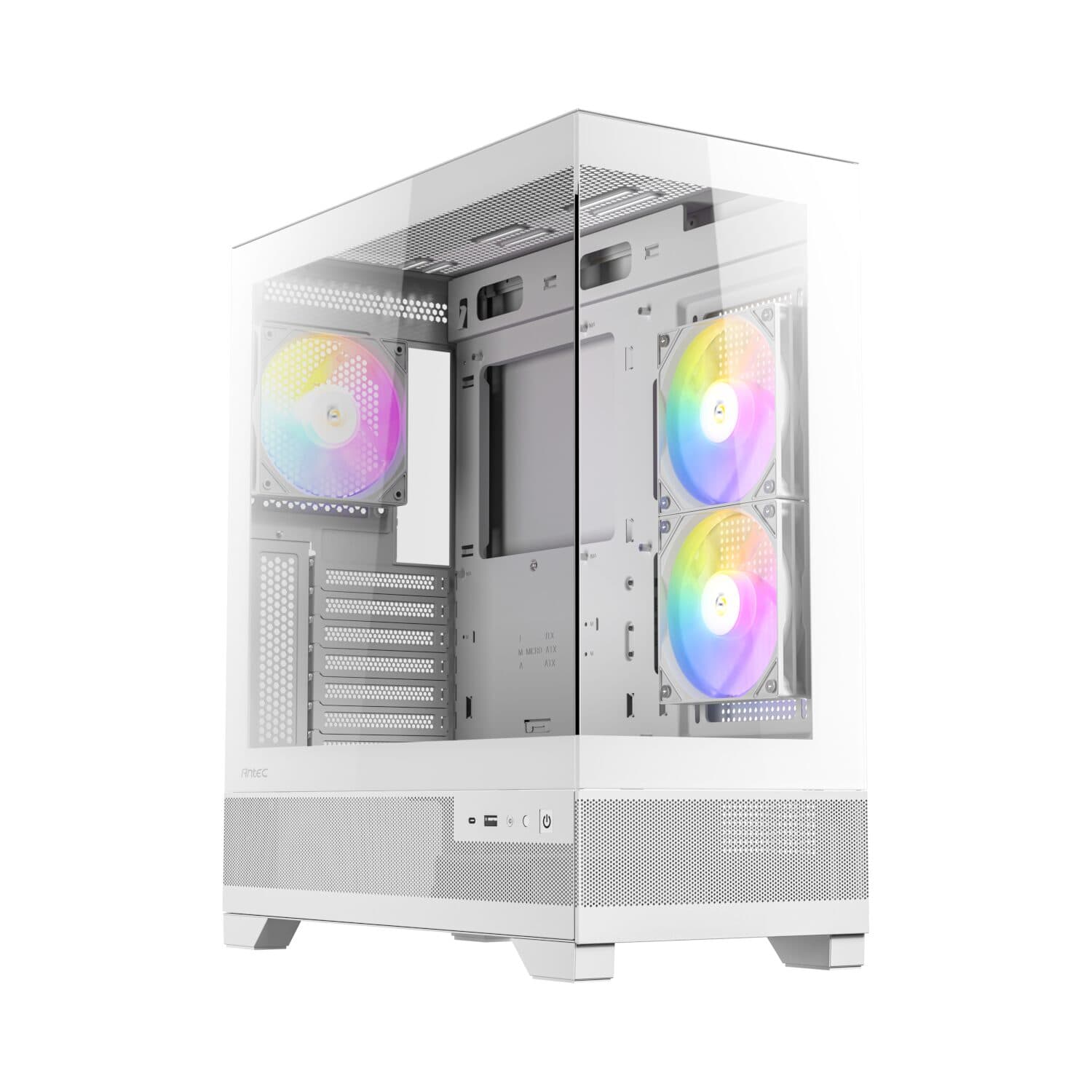 Antec CX700 ARGB Mid-Tower Gaming Chassis - White — image 1