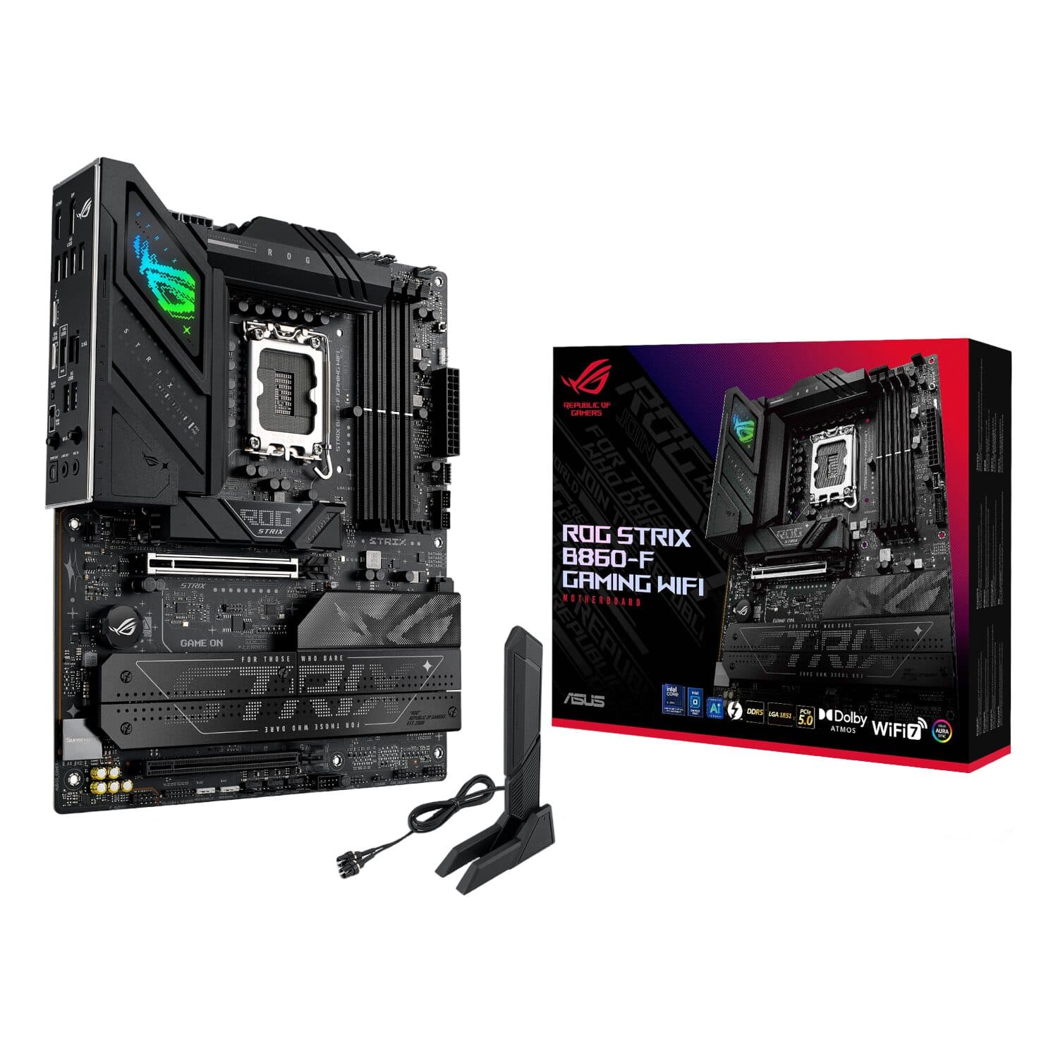 Asus ROG STRIX B860-F Gaming Wi-Fi Motherboard - Intel LGA1851 — image 1