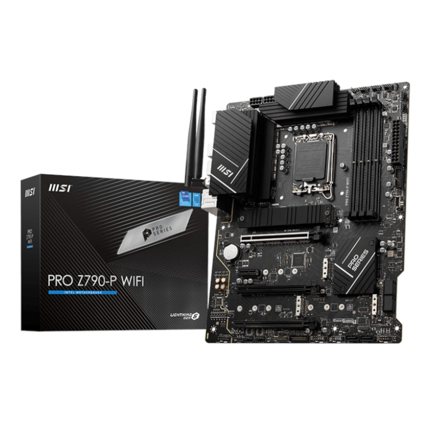 MSI PRO Z790-P WIFI Motherboard – Intel Z790, Wi-Fi 6E, DDR5, ATX — image 1
