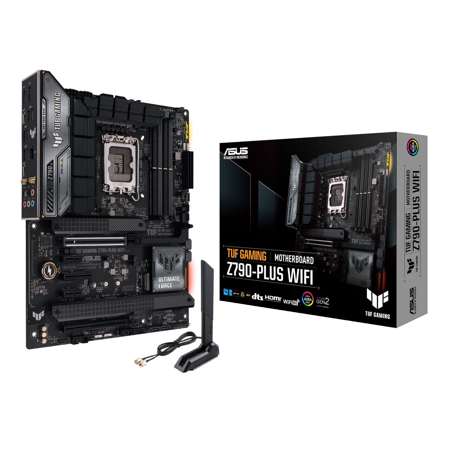 Asus TUF Gaming Z790-Plus Wi-Fi ATX Motherboard - Intel LGA1700, DDR5, PCIe 5.0. Wi-Fi 6E — image 1