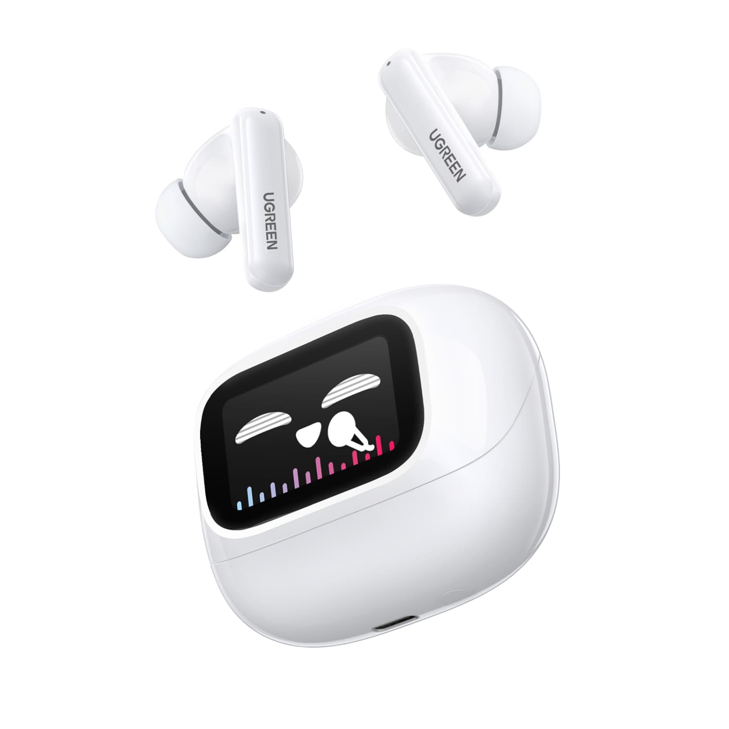 UGREEN EchoBuds Magic Wireless (In-Ear Earphones)–White — image 1