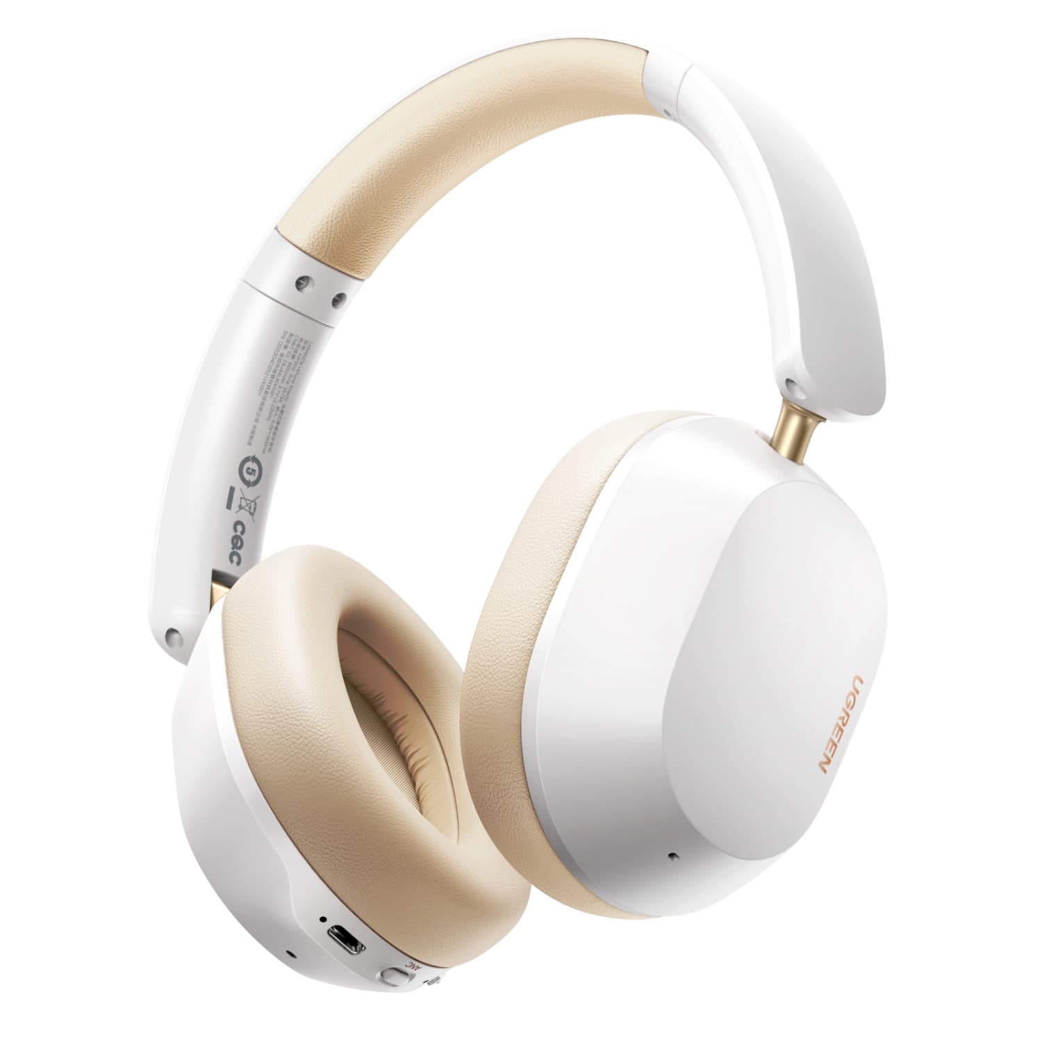UGREEN HiTune Max 5C Hybrid ANC Headphones–White — image 1