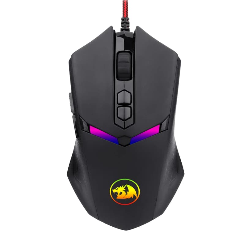 REDRAGON NEMEANLION 2 7200DPI Gaming Mouse - Black — image 1