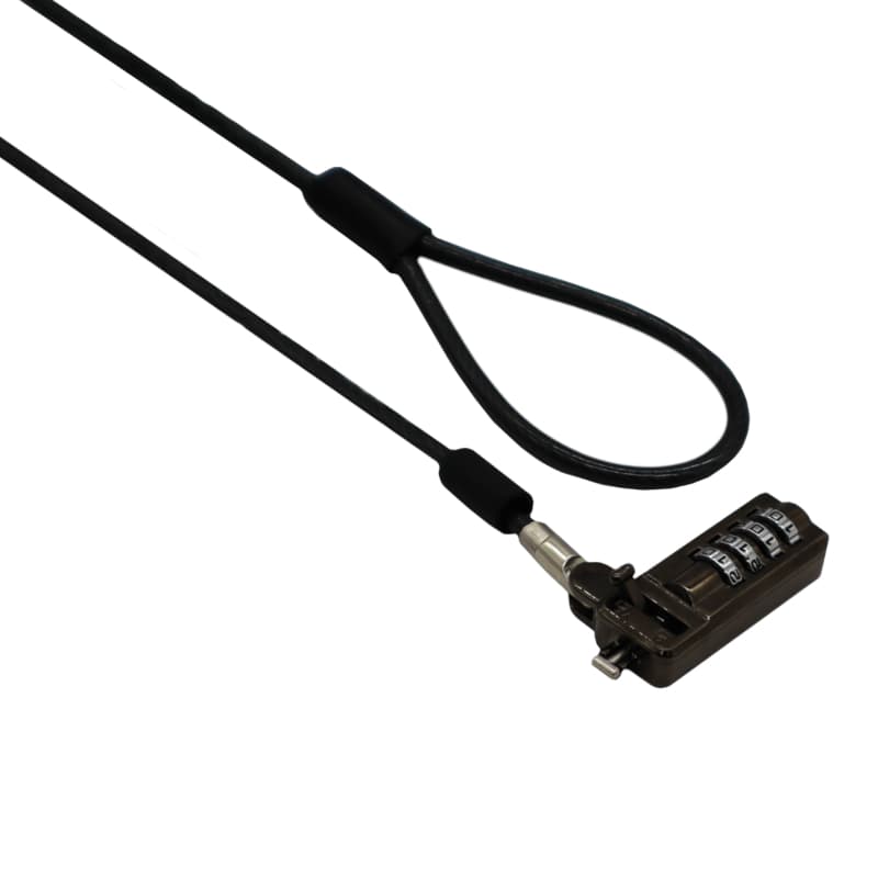 GIZZU 2m Slimline Combination Notebook and Ultrabook Cable Lock — image 1