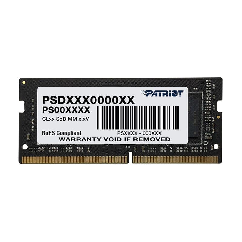 Patriot Signature Line 8GB 2666MHz DDR4 Dual Rank SODIMM Notebook Memory — image 1