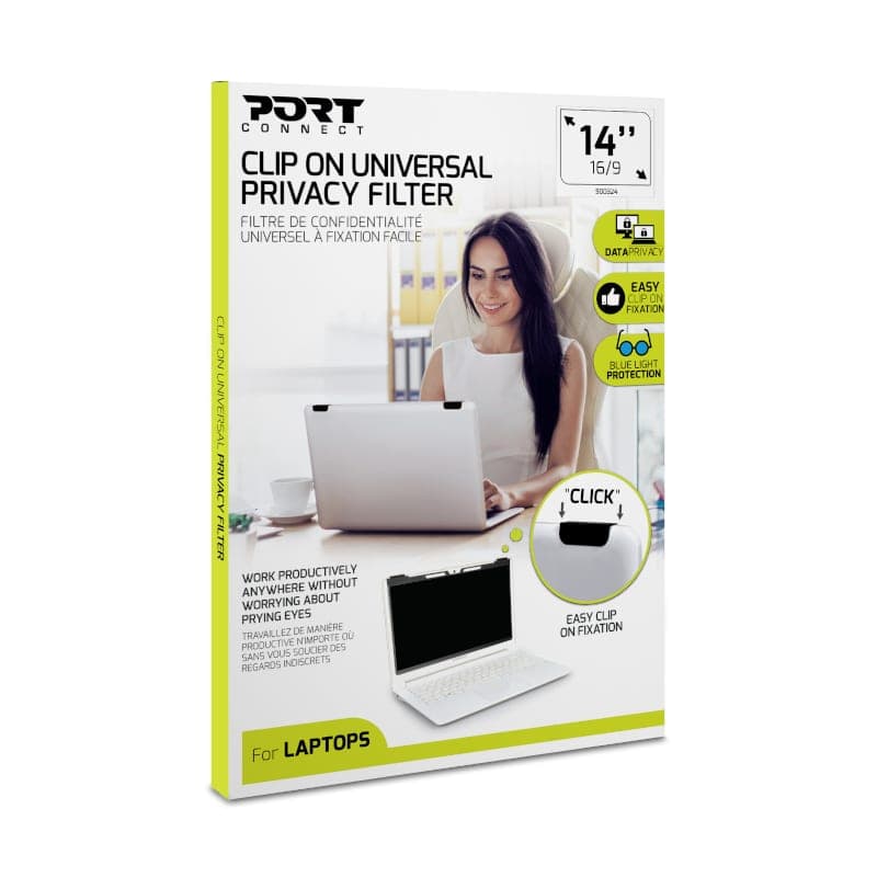 Port Connect 2D Clip On Universal Privacy Filter 14" — image 1