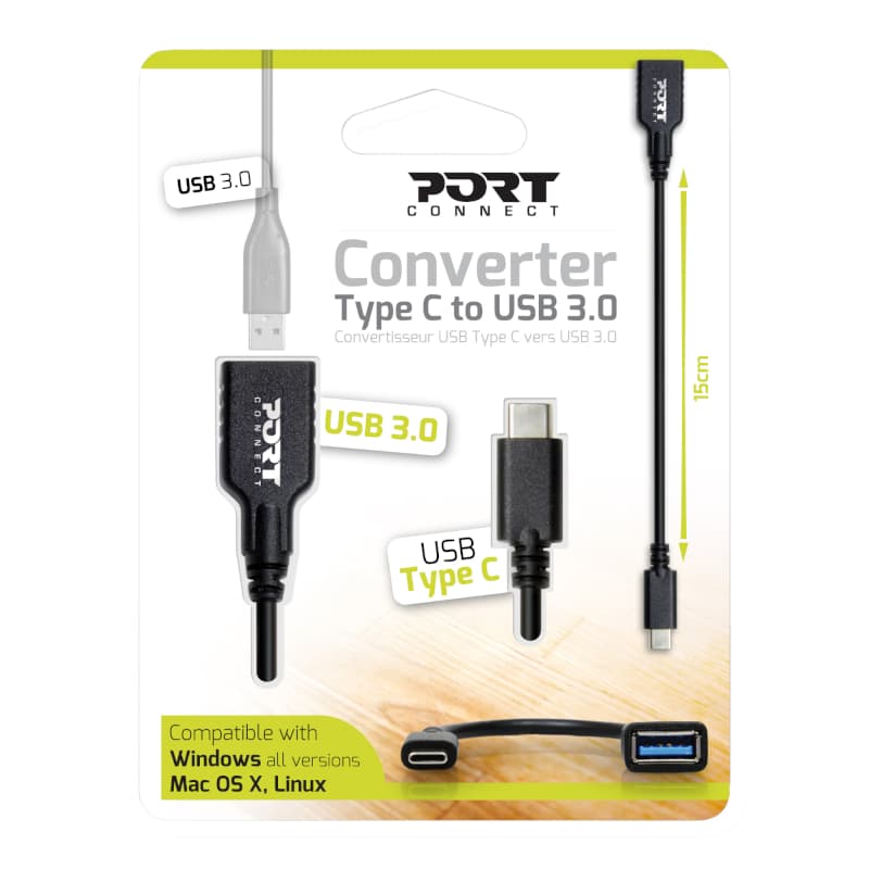 Port Type-C to USB3.0 15cm Adapter — image 1
