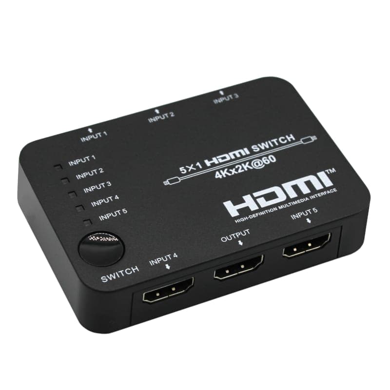 HDCVT SWITCH HDMI 2.0 5-1 — image 1