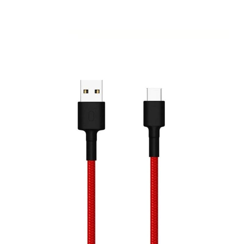 Xiaomi USB Type-C Braided 1m Cable - Red — image 1