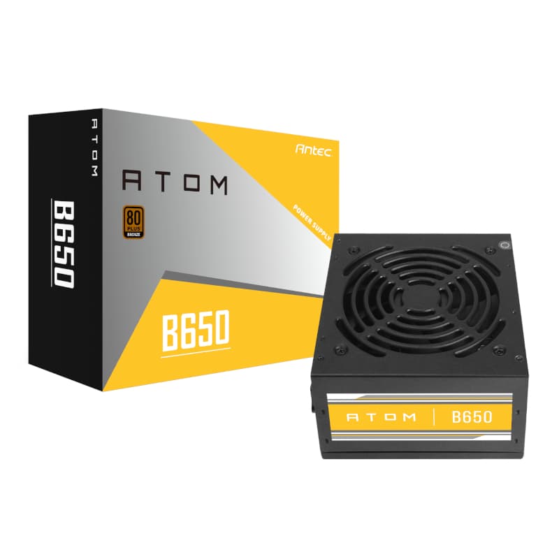Antec Atom B650 Non-Modular Power Supply — image 1