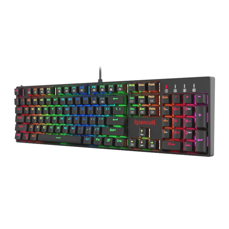 REDRAGON SURARA MECHANICAL RGB Gaming Keyboard - Black — image 1